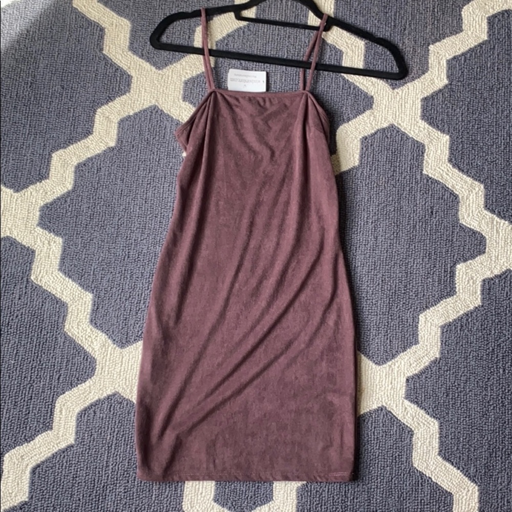NWT Windsor SMALL faux suede dress